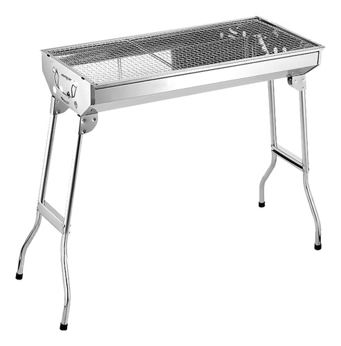 Eurogar Asador De Carbón Plegable Y Portátil Euacp01g