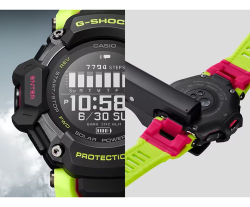 Relógio G-shock G-squad Sports Gbd-h2000-1a9dr - Casio