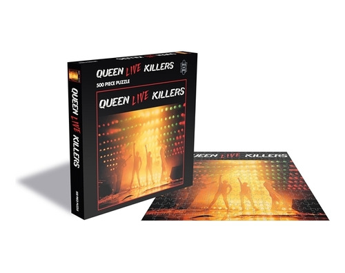 Zee Productions Musica Queen Live Killers 500 Piezas Puzzle