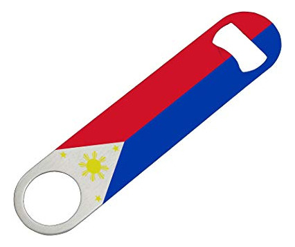 Abrebotellas Bandera Filipina Filipinas - Regalo Resistente