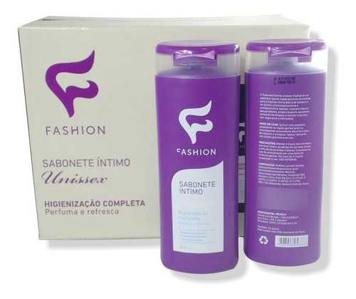 12 Sabonete Intimo Liquido Unissex Fashion