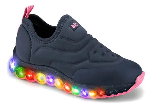 GENERICO Zapatillas con ruedas y luces LED recargables con USB niñas y niños