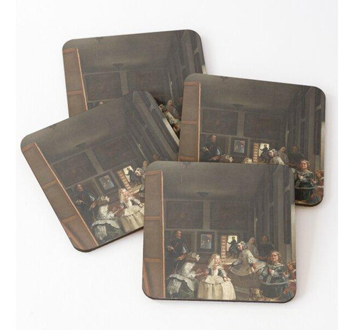 Set Posavasos Las Meninas - Velázquez Calidad Premium