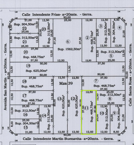 Venta Terreno En Loteo San Joaquín, Catriló