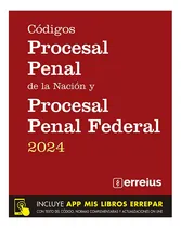 Comprar Codigo Procesal Penal Nacion + Procesal Federal 2024 Erreius