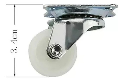 Roda Boba Rodízio Giratório Robótica Robô Chassi Arduino