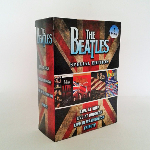 The Beatles Edicion Especial Conciertos Boxset Dvd