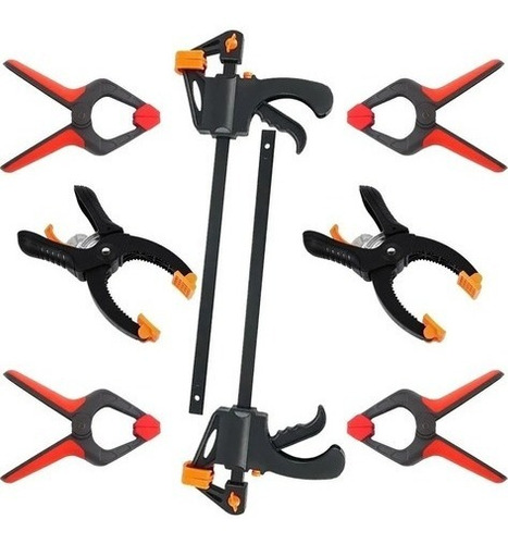 Set Prensas Lüsqtoff Juego De 8 Piezas Ajustable Manual