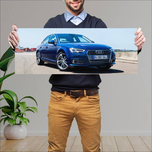 Cuadro 30x80cm Auto 2016 Audi A4 Sedan Au 40654 135