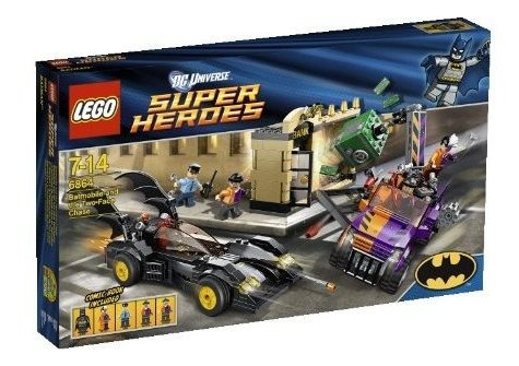 Lego Super Heroes Batimovil Y Los Dos Cara Chase