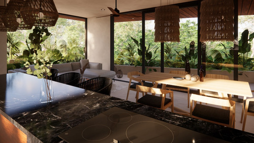Departamento En Venta En Tulum, Quintana Roo, Zuná, Aldea Zamá Con Alberca Privada