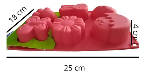 Molde De Silicon Primavera Rosa