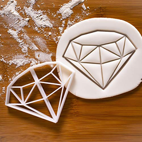 Juego De 3 Cortadores De Galletas Con Piedras Preciosas (dis