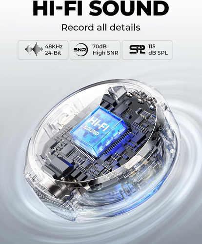 Micrófono De Inalámbrico Hollyland Lark M2, Hi-fi, Usb C
