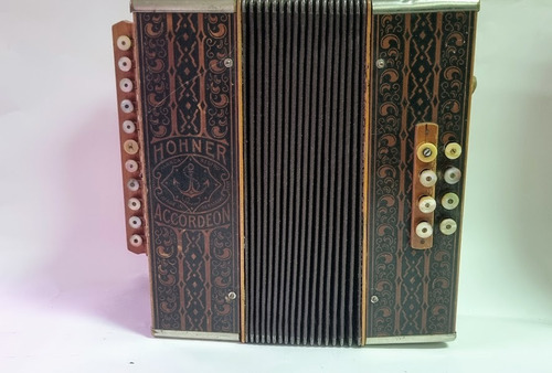 Acordeon Hohner 8 Bajos 21 Teclas Voces D Bandoneon Original