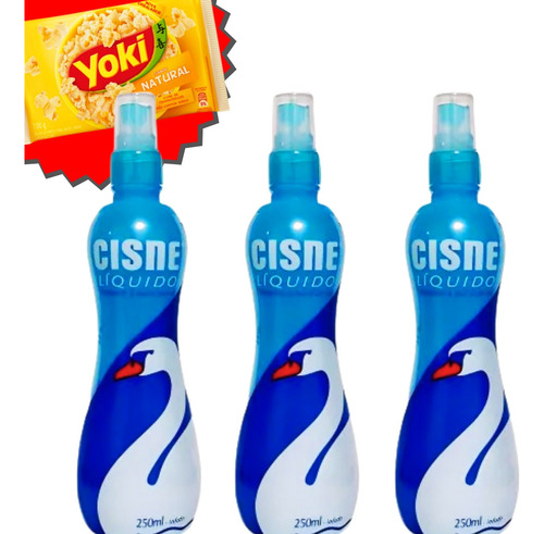 Sal Cisne Spray Liquido Alimentos Saudaveis Kit C/3 + Brinde