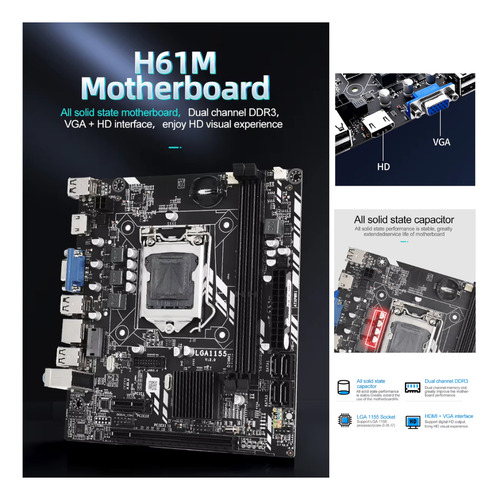 Pc Gamer Cpu Completo Core I5 3470, 16gb, Ssd 480gb Video1gb 480 Gb 16 Gb Hd Graphics 2500 1gb (integrado)