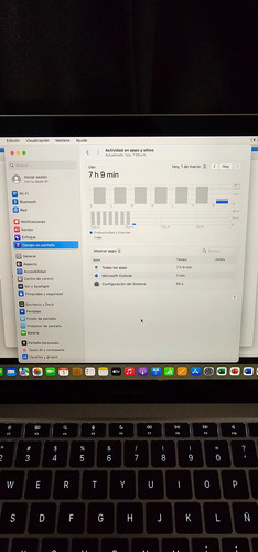 Macbook Air M1 2020 13 Gris Espacial Nueva (Usado)