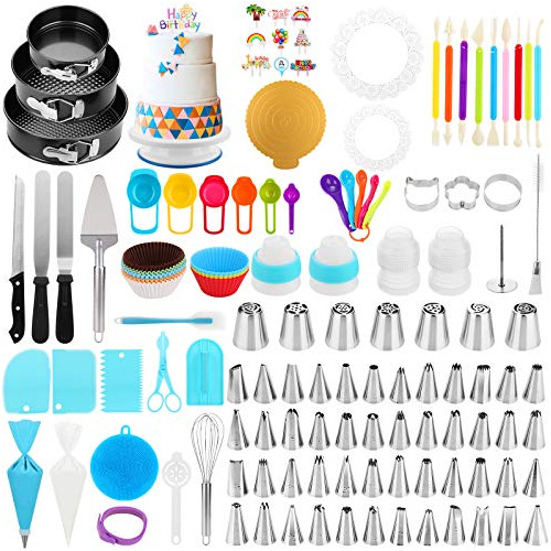 Kit De Suministros Decoración De Tartas, 420 Piezas De...