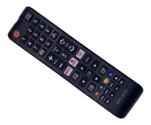 Controle Remoto Para Tv Samsung Botão Netflix Amazon Smart