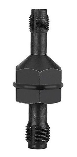 Imagen 4 de 4 de Juego Grifo Para Bujia Acero Carbono M. Negro