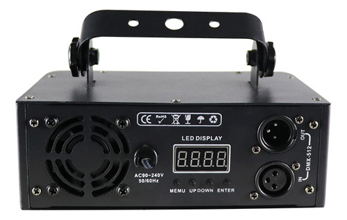 500mw Luz Láser Dispositivo Escenario De Vacaciones Rgb 3d