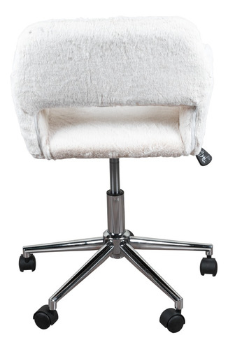 Silla De Oficina Ejecutiva Ergonómica Altura Ajustable Color Blanco Material del tapizado Tela