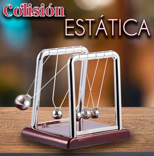 Imagen 4 de 7 de Mini Pendulo Newton Relajante Decoracion Escritorio P-zq-1