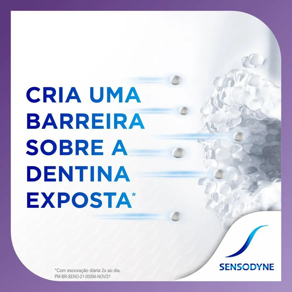 Kit L3P2 Sensodyne RápidoAlívio Pasta de Dente Sensíveis 90g 4