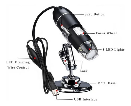 Imagen 4 de 9 de Cámara Microscopio Usb