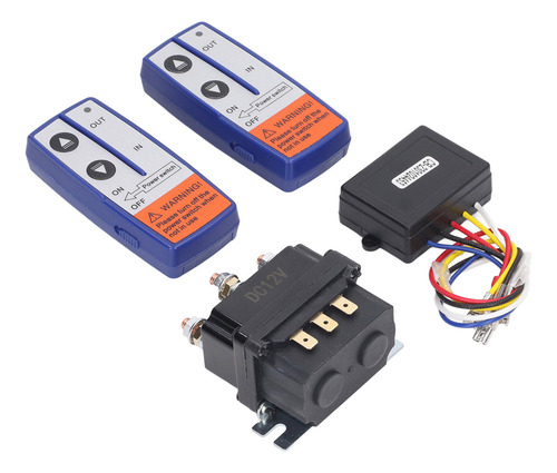 12v 250a Winch Relay Kit With Remote Control Relay