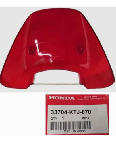 Acrilico Stop Honda Storm 125 Original Bikepartssur