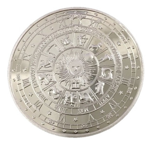 Medalla Zodiaco Tarot Astrologia Cosntelaciones Souvenir