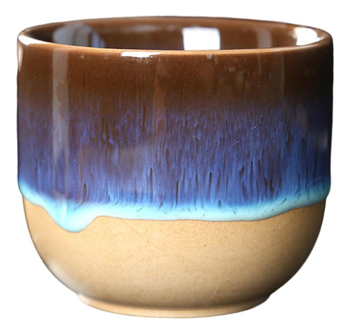 Tazas De Té De Cerámica Juego De Té De 150 Ml Marrón