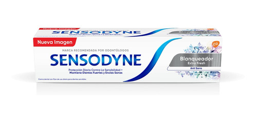 Sensodyne Pasta Dental Blanqueador Extra Fresh En Crema 90 G