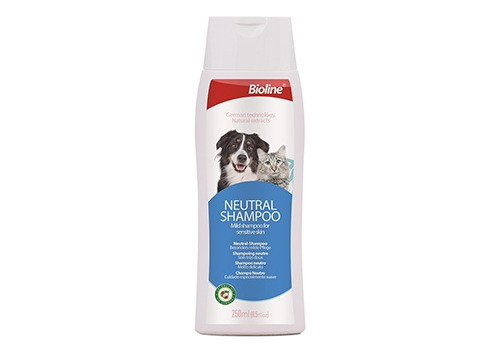 Shampoo Neutral Para Mascotas 250ml Bioline