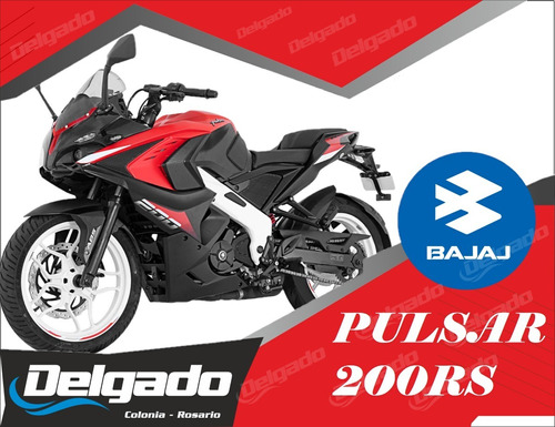 Moto Bajaj Pulsar Rs 200 Financiada 100% Y Hasta 60 Cuotas
