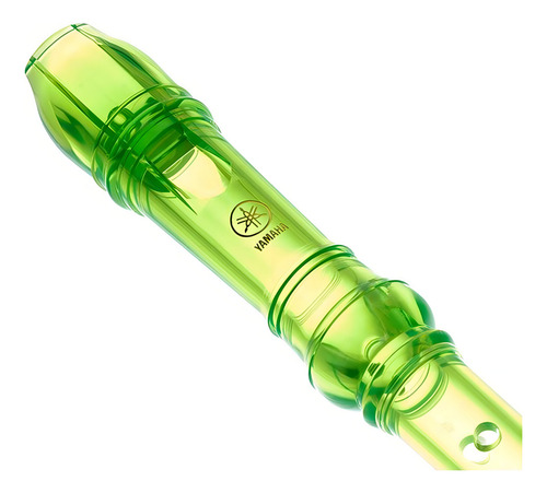 Kit 10 Flautas Doce Soprano Barroca Em C Yrs20b Verde Yamaha