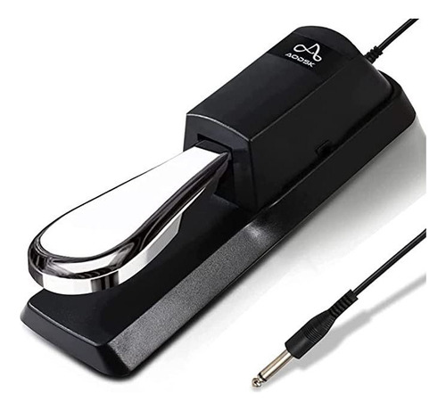 Aodsk Sustain Pedal Para Teclado Digital Piano Pedal Univer.