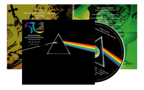 Pink Floyd Dark Side Of The Moon 50th Anniversary Disco Cd