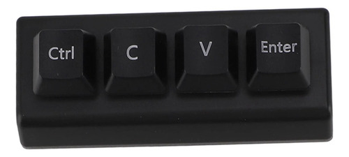 Teclado Programable De 4 Teclas, Interruptor Rojo Ctrl C V E