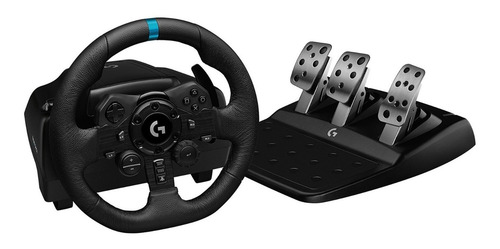 Imagen 8 de 10 de Volante Logitech G923 Force Feedback + Palanca Ps5 Ps4 Pc
