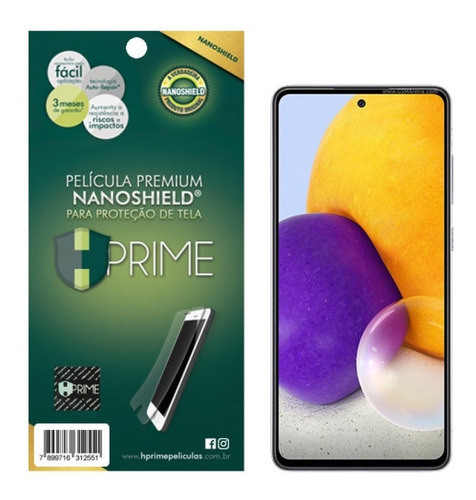 Imagem 1 de 2 de Pelicula Hprime Samsung Galaxy A72 / A72 5g - Nanoshield