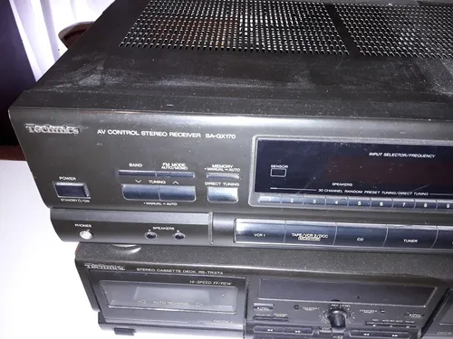 Technis Sintoamplificad Sa-gx170 + Casetera 110w +cd Pionner (Usado)