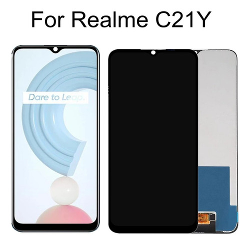 Tela Display Frontal Lcd Para Realme C21y C25y Rmx3261
