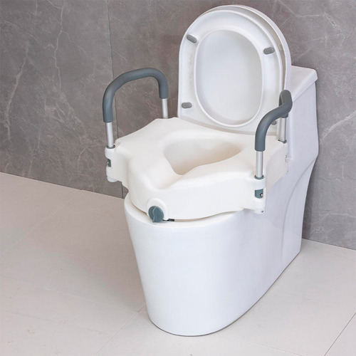 Alza Baño Universal Altura Con Apoyo Brazos Manillas