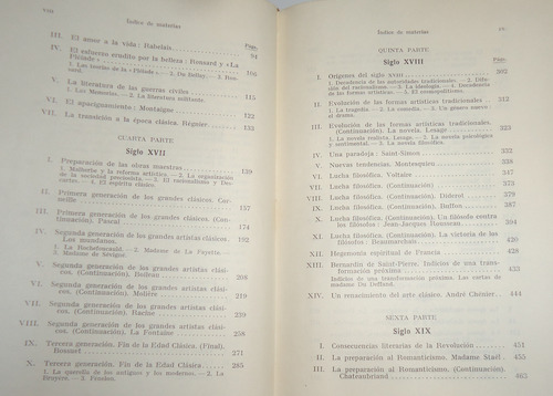 Historia De La Literatura Francesa Lanson-tuffrau Tapa Dura (Usado)
