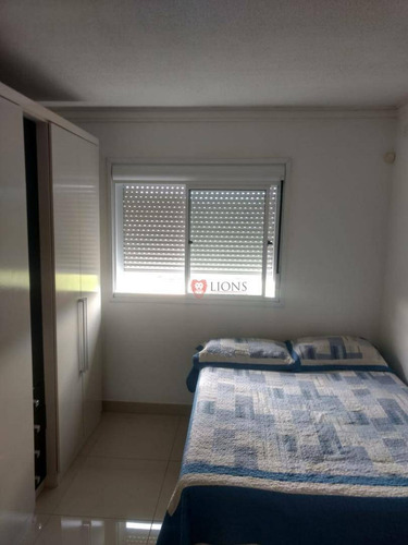 Apartamento Com 2 Dormitórios À Venda, 50 M² Por R$ 145.000,00 - Barnabé - Gravataí/rs - Ap0001