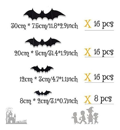 Calcomania Pegatinas De Pared De Murciélagos De Halloween 3 | Cuotas sin interés Calcomania Pegatinas De Pared De Murciélagos De Halloween 3 | Cuotas sin interés