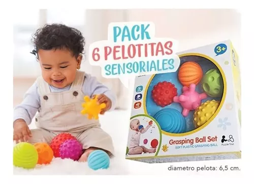 Say Cheese Pelotas para Bebé Sensoriales 6 Pack - Set para Bebés Fidget  Toys Bola antiestrés, Estimula los sentidos y Agarre táctil para niños y  niñas : .com.mx: Juguetes y Juegos